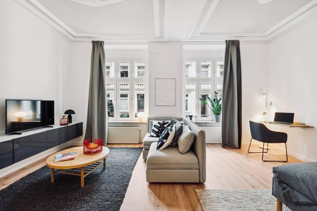 Wuppertaler Altbau-Traum Gutenberg - Naehe Dus & Dortmund & Koeln & Essen Apartamento Exterior foto
